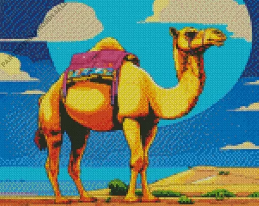 Camel Diamond Painting