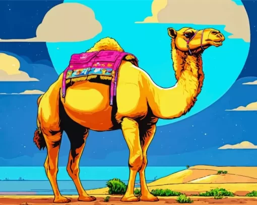 Camel Diamond Painting