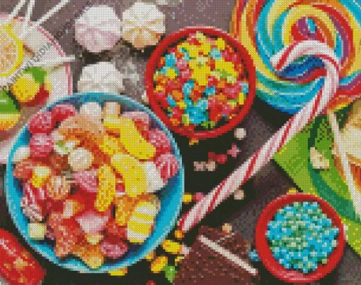 Candies Diamond Painting