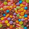 Candies Mixed With Chocolate Diamond Painting