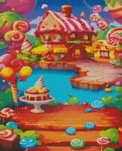 Candy Land Diamond Painting