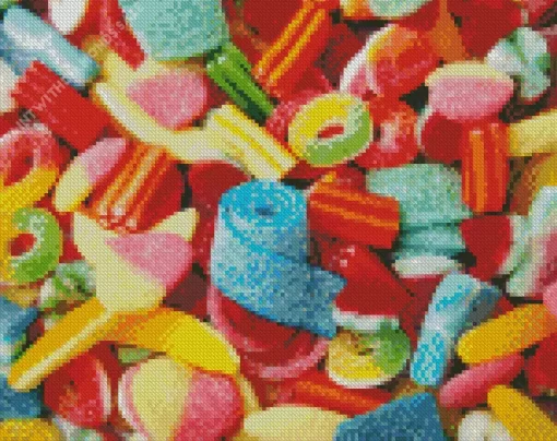 Candy Salad Diamond Painting