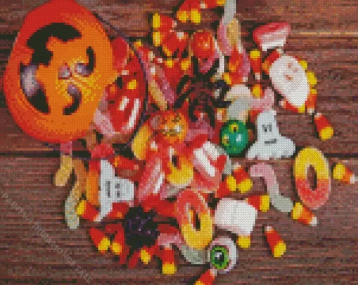 Candy Trick Or Treat Diamond Painting