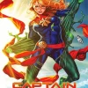 Captain Marvel Cover Diamond Painting