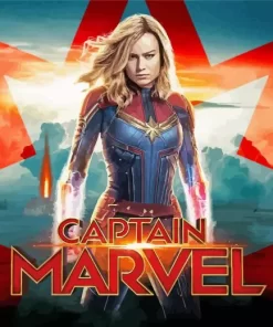 Captain Marvel Film Diamond Painting