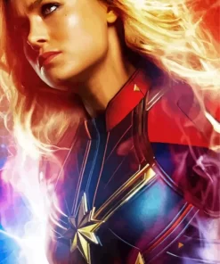 Captain Marvel Hero Diamond Painting