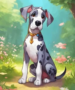 Cartoon Dalmatian Diamond Painting