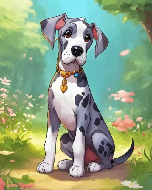 Cartoon Dalmatian Diamond Painting