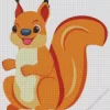 Cartoon Squirrel Diamond Painting