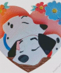 Cartoon Cute Dalmatians Diamond Painting