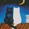 Cat Couple Diamond Painting