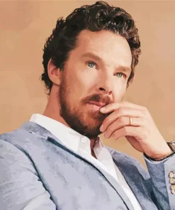 Charismatic Benedict Cumberbatch Diamond Painting