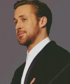 Charismatic Ryan Gosling Diamond Painting