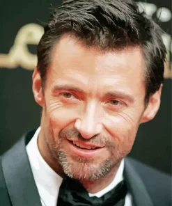 Charming Hugh Jackman Diamond Painting