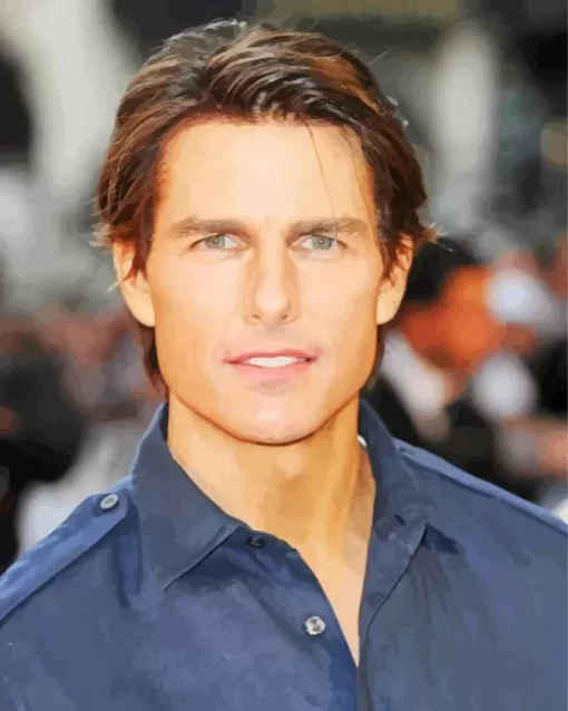 Charming Tom Cruise Diamond Painting