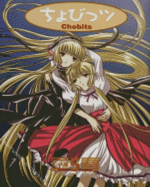 Chobits Anime Poster Diamond Painting