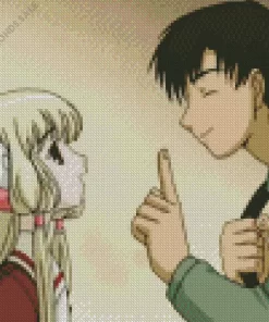 Chobits Characters Diamond Painting