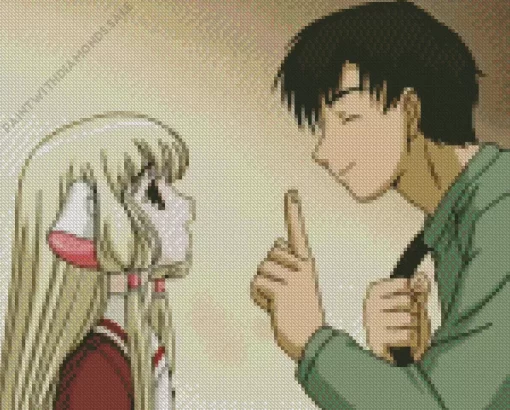 Chobits Characters Diamond Painting