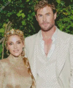 Chris Hemsworth And Elsa Pataky Diamond Painting