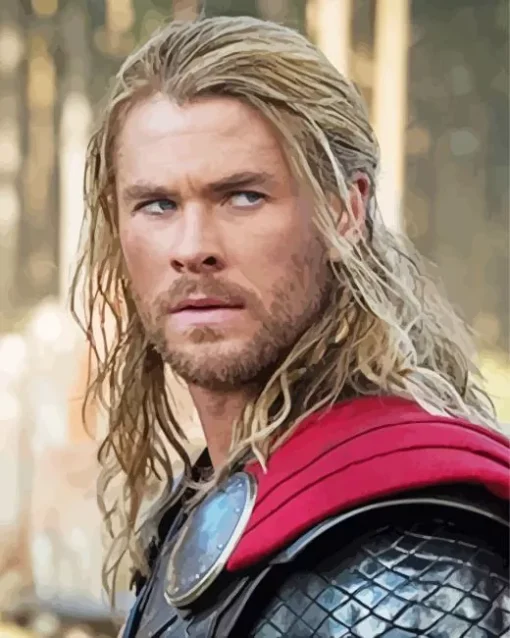 Chris Hemsworth In Avengers Diamond Painting