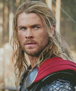 Chris Hemsworth In Avengers Diamond Painting