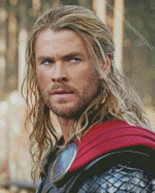 Chris Hemsworth In Avengers Diamond Painting