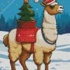 Christmas Llama Diamond Painting