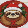 Christmas Sloth Diamond Painting