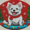 Christmas Westy Diamond Painting