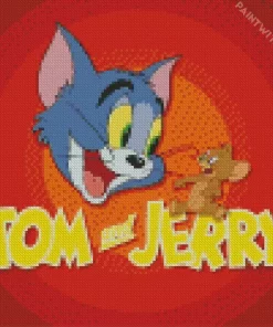 Classic Tom And Jerry Diamond Painting