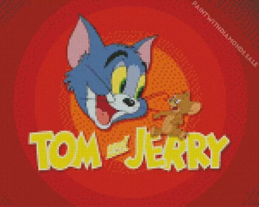 Classic Tom And Jerry Diamond Painting