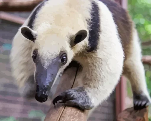 close up Northern Tamandua Diamond Paintings