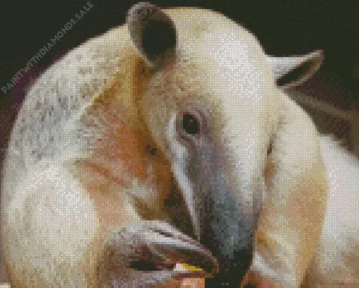 Close Up Southern Tamandua Diamond Painting