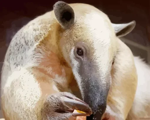 Close Up Southern Tamandua Diamond Painting