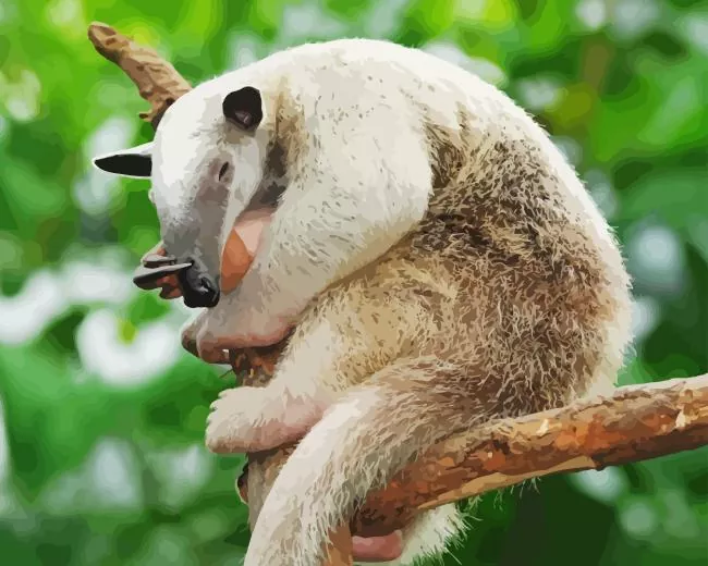 close up silky anteater Diamond Paintings Close Up Silky Anteater Diamond Painting