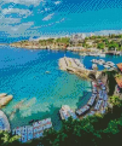 Coastal City Antalya Diamond Painting