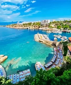 Coastal City Antalya Diamond Painting