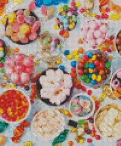 Colorful Candies Diamond Painting