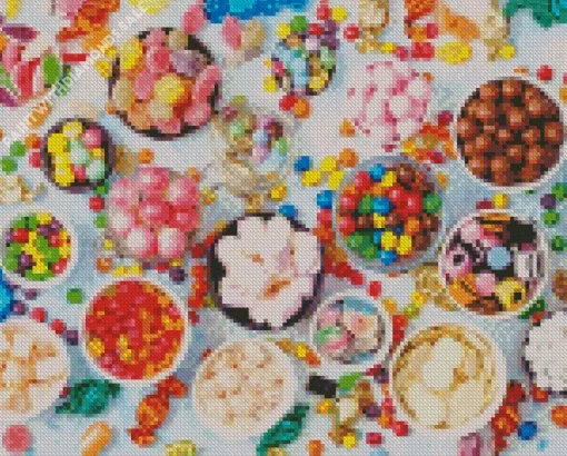 Colorful Candies Diamond Painting