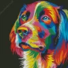 Colorful Dog Pop Art Diamond Painting