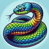 Colorful Snake Diamond Painting