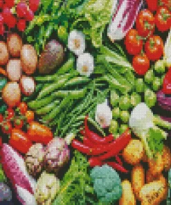 Colorful Vegetables Diamond Painting