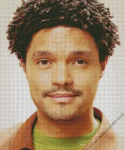 Comedian Trevor Noah Diamond Painting