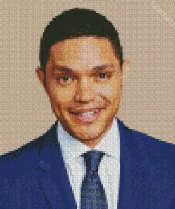 Comedy Central Trevor Noah Diamond Painting