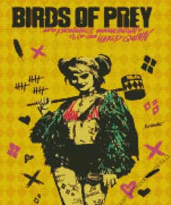 Cool Birds Of Prey Poster Diamond Painting