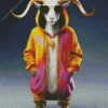 Cool Goat Diamond Painting