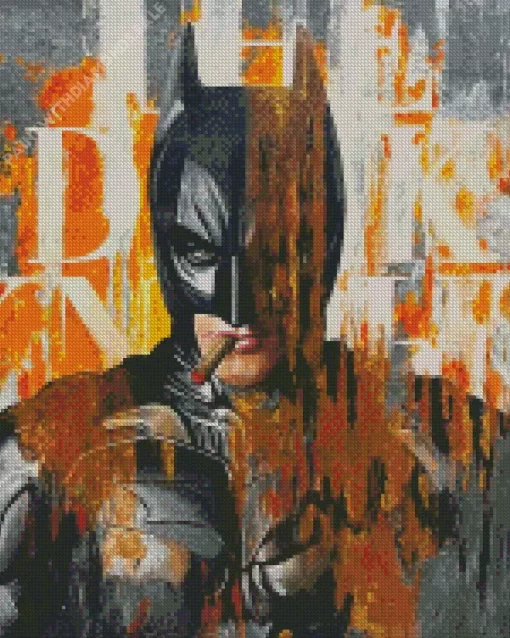 Cool The Dark Knight Rises Art Diamond Painting