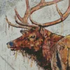 Cool Elk Art Diamond Painting