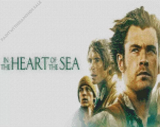 Cool In The Heart Of The Sea Poster Diamond Painting