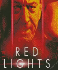 Cool Red Lights Poster Diamond Painting